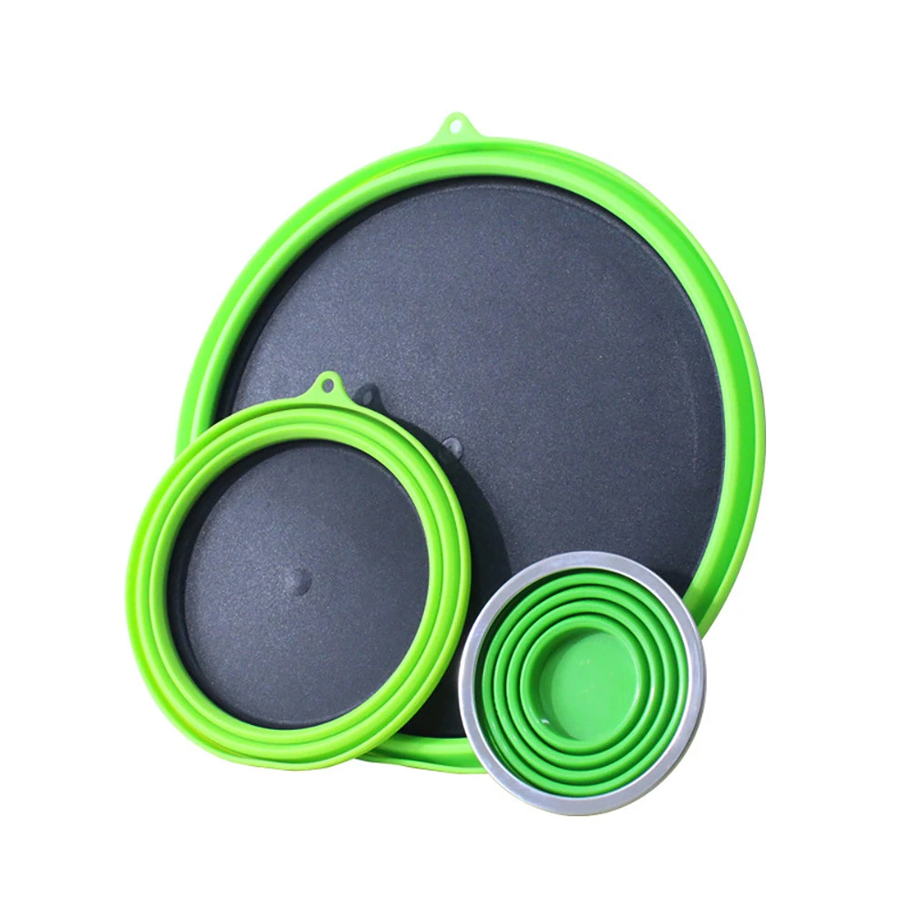 Outdoor Folding Kettle Camping Plate Set
