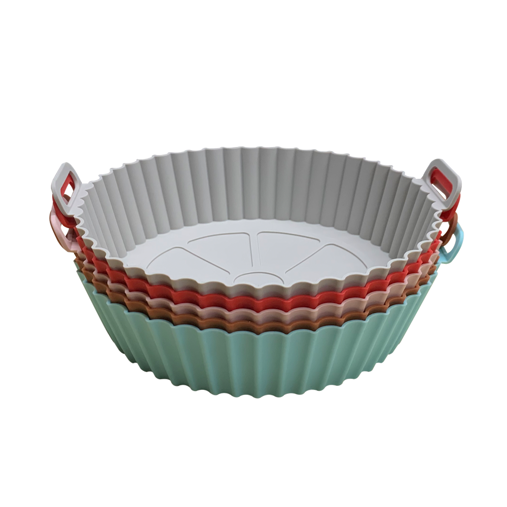 Round Air Fryer Silicone Pot 1 Round Air Fryer Silicone Pot 1