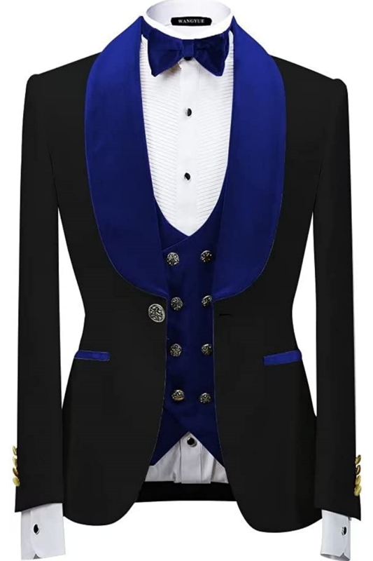 Royal Blue Shawl Lapel Prom Suits Online Two Pieces One Button Tuxedo for Men main image 0