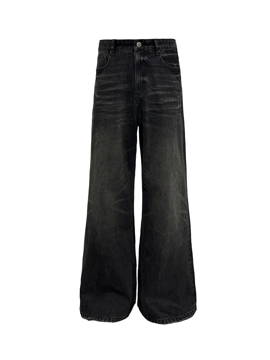JCAESAR Messy Wave Pattern Jeans