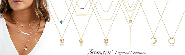 layered necklaces for women