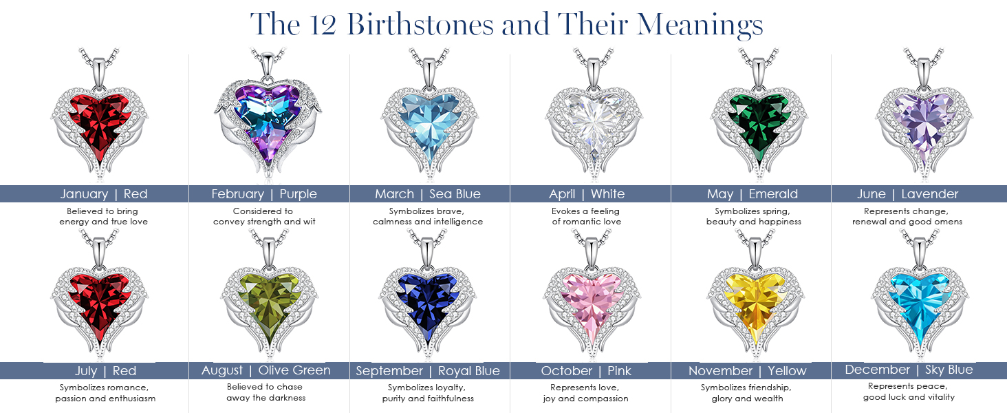 birthstone jewelry for women