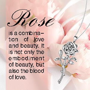 Rose necklace