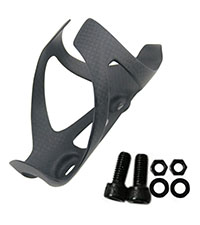 Carbon bike water bottle cage