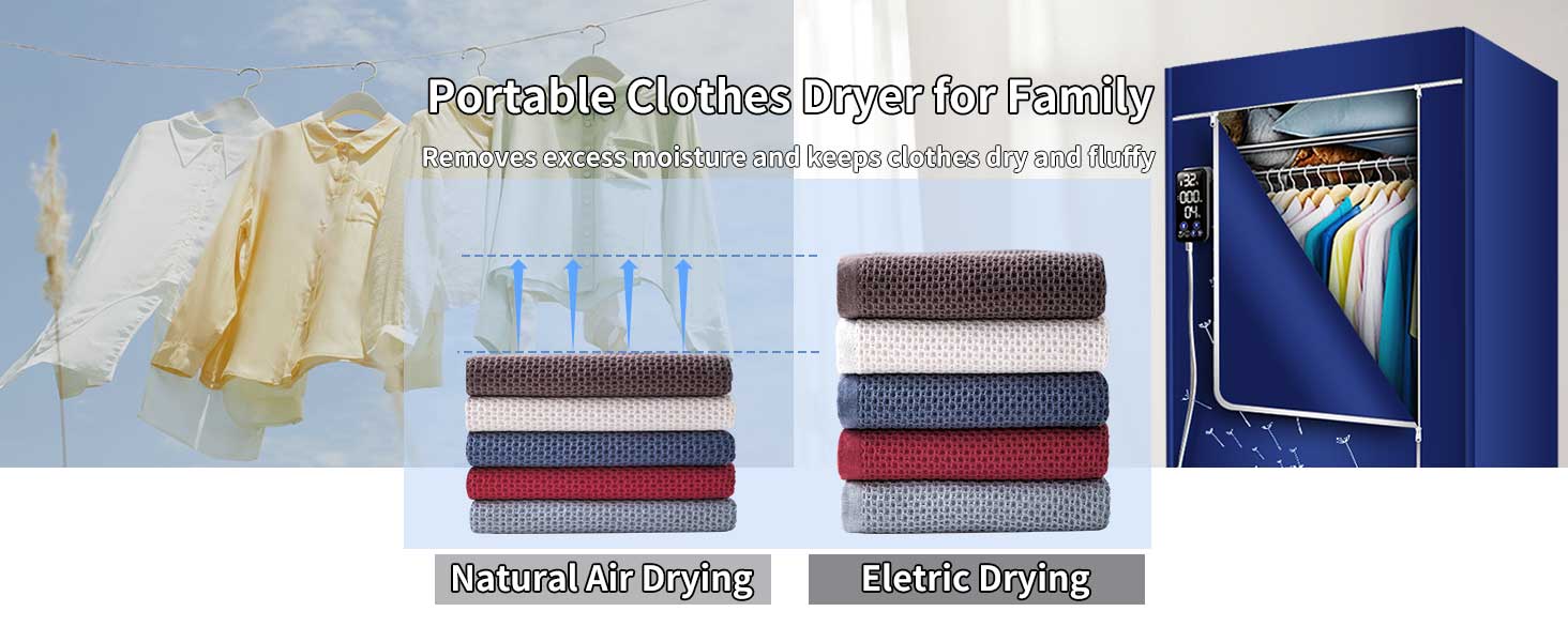 portable clothes dryer foldable home use apartment 